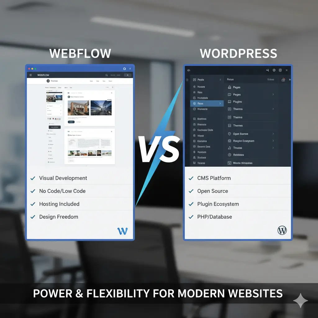Webflow vs WordPress in 2026: Which One is Right for Your Business?